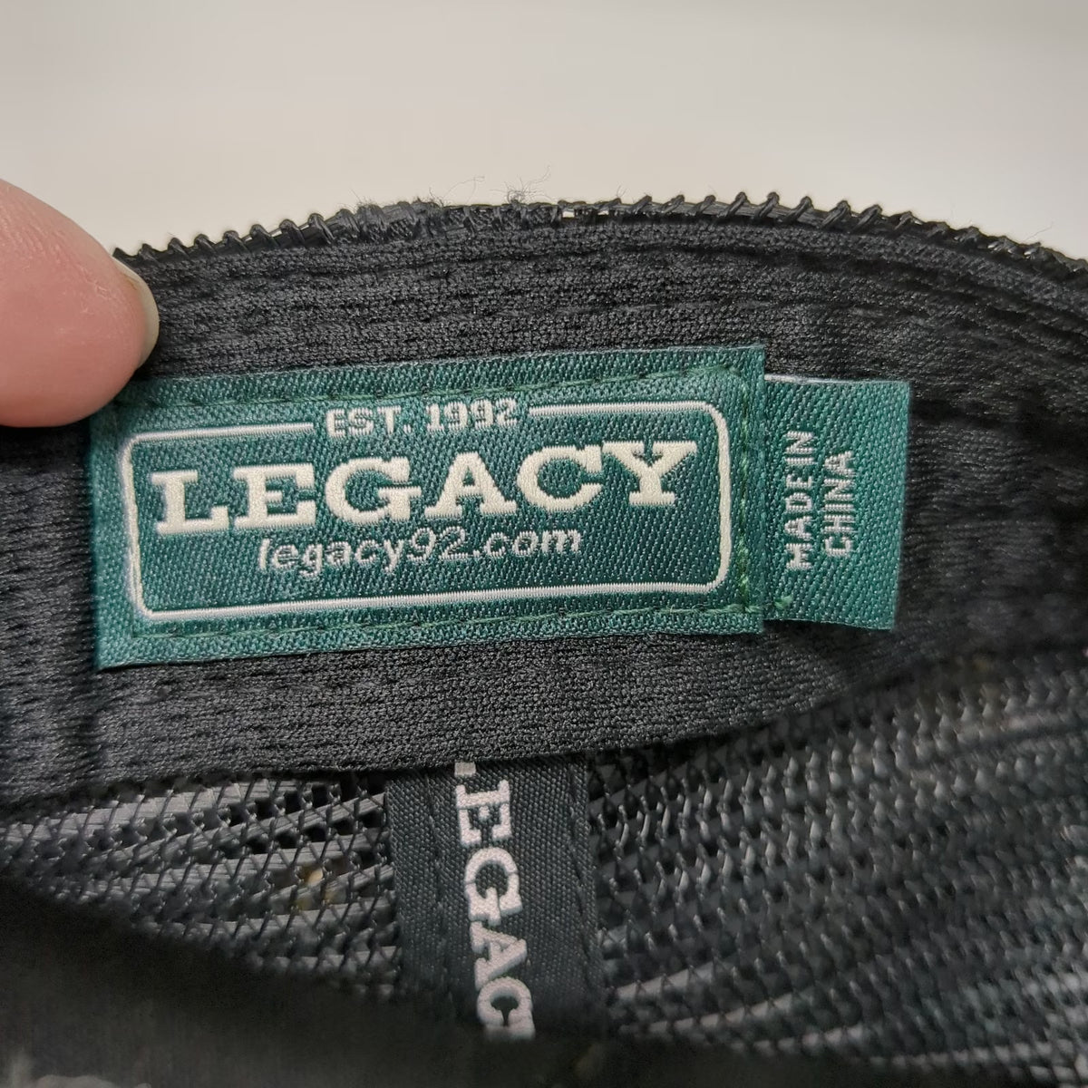 Legacy Trucker Hat Brown One Size Corduroy Park City Mountain Forest Patch