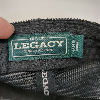 Legacy Trucker Hat Brown One Size Corduroy Park City Mountain Forest Patch