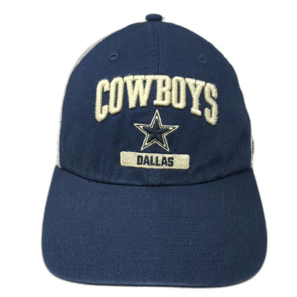 Dallas Cowboys NFL 47 Trucker Hat Blue One Size Mesh Snapback Star Logo Graphic
