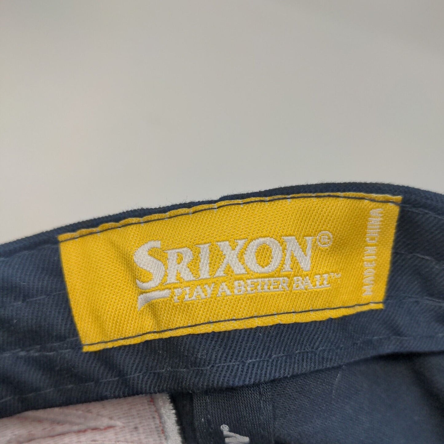 Srixon Z Star Slideback Hat Blue Embroidered Logo Golf 100% Cotton Adjustable