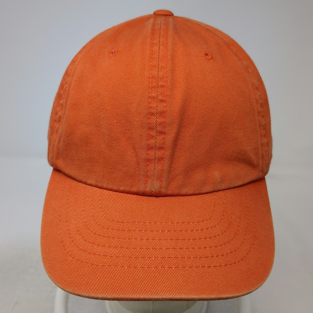 Gap Baseball Cap Orange L Adjustable Cotton Slideback Blank Hat
