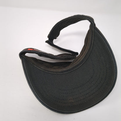 TaylorMade Strapback Golf Visor Hat Black One Size Adjustable Outdoor