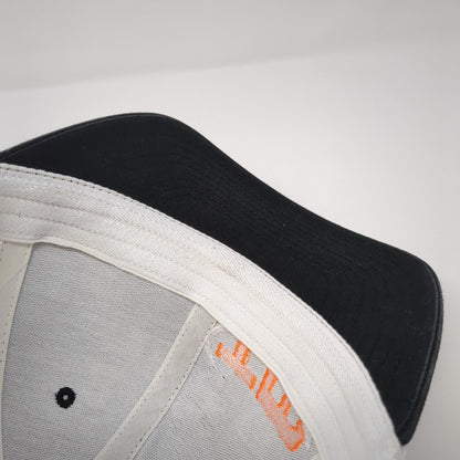 TM Fitted Trucker Hat Black XL Lightweight Embroidered Mesh Back Richardson