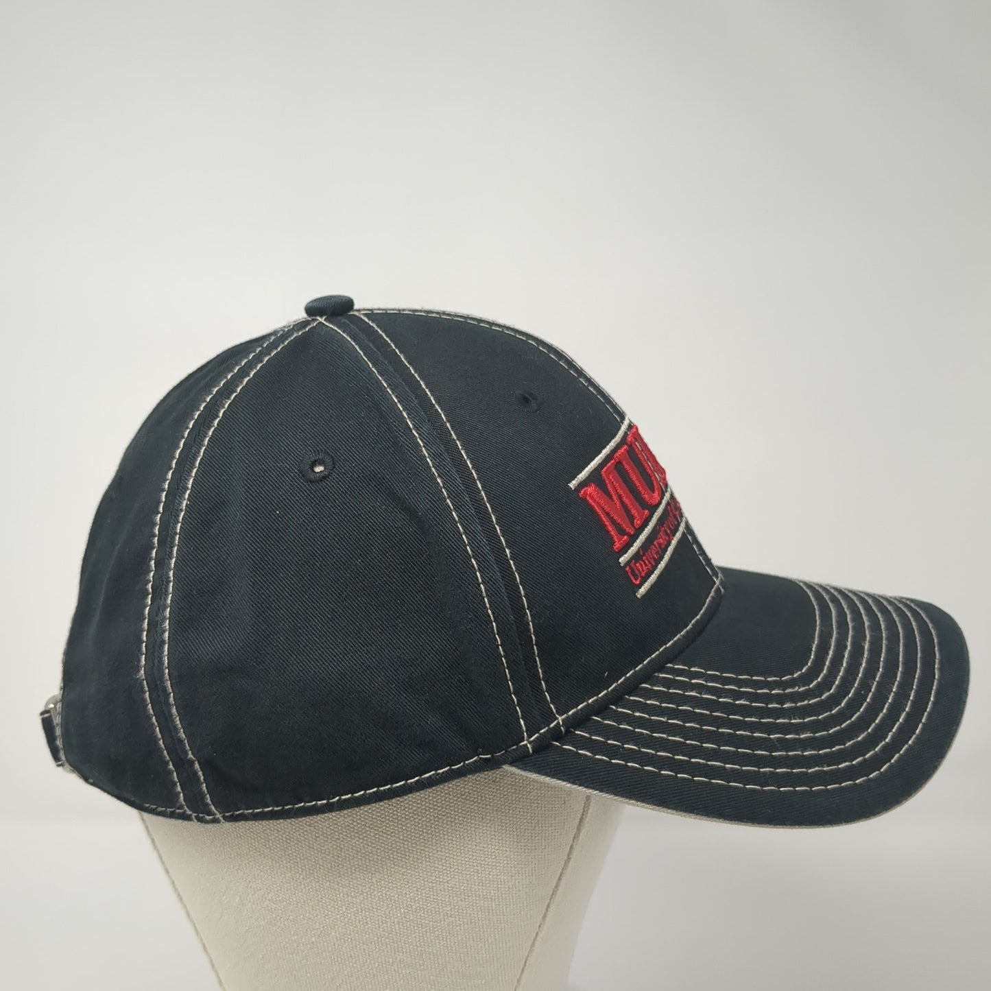 Mules University of Central Missouri Slideback Hat Black One Size The Game