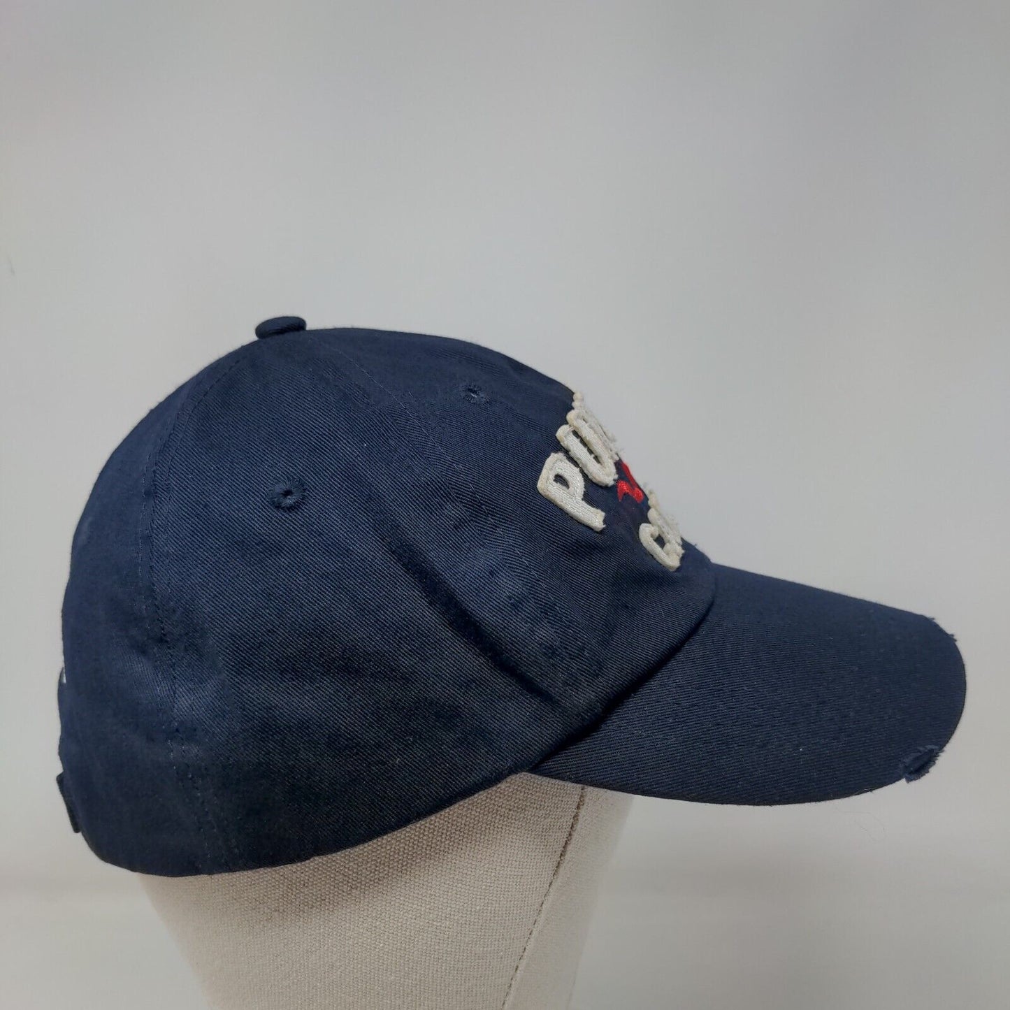 Punta Cana Strapback Hat Blue OSFA Embroidered Adjustable 6 Panel