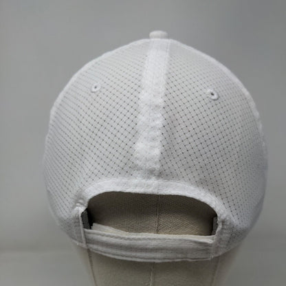 ONE Donecall Strapback Hat White One Size Adjustable Embroidered Dome Hats