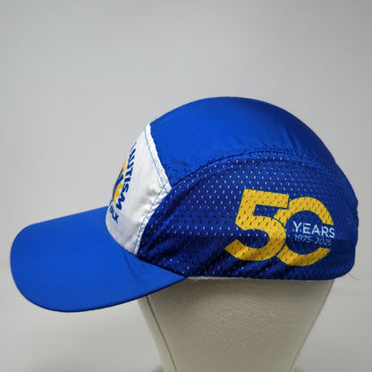 Running Awards & Apparel 5 Panel Blue One Size Hat Mesh 50th Anniversary 5K Eden
