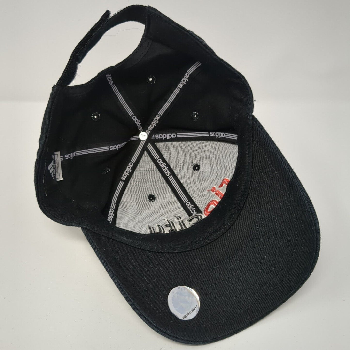 Rip City Strapback Hat Black One Size Adjustable Embroidered 6 Panel Adidas