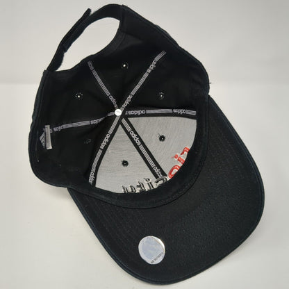 Rip City Strapback Hat Black One Size Adjustable Embroidered 6 Panel Adidas
