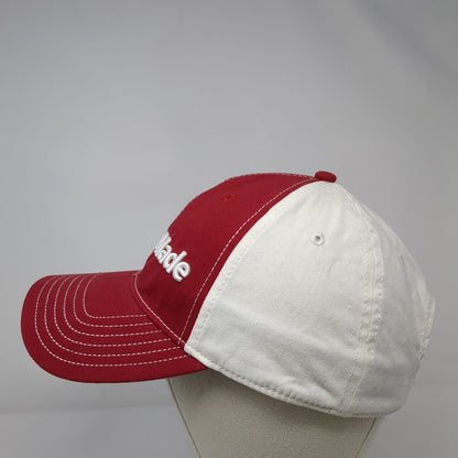 TaylorMade Slideback Hat Red One Size Adjustable Embroidered 6 Panel Tmax Gear