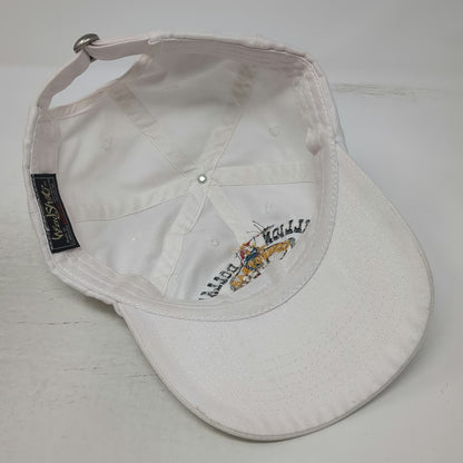 HeadShot Million Dollar Cowboy Bar Jackson Hole White One Size Baseball Cap Hat