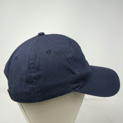 Quake City Caps Siemens Baseball Cap Blue One Size USA Flag Patch Slideback Hat