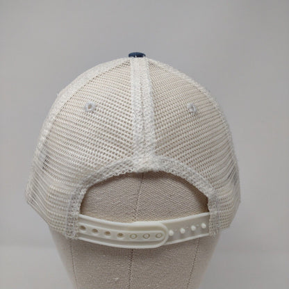 National Park Crater Lake Snapback Trucker Hat Blue OSFA Mesh Back Cotton