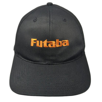 Cobra Snapback Black One Size Futaba Logo Embroidered Structured Adjustable hat