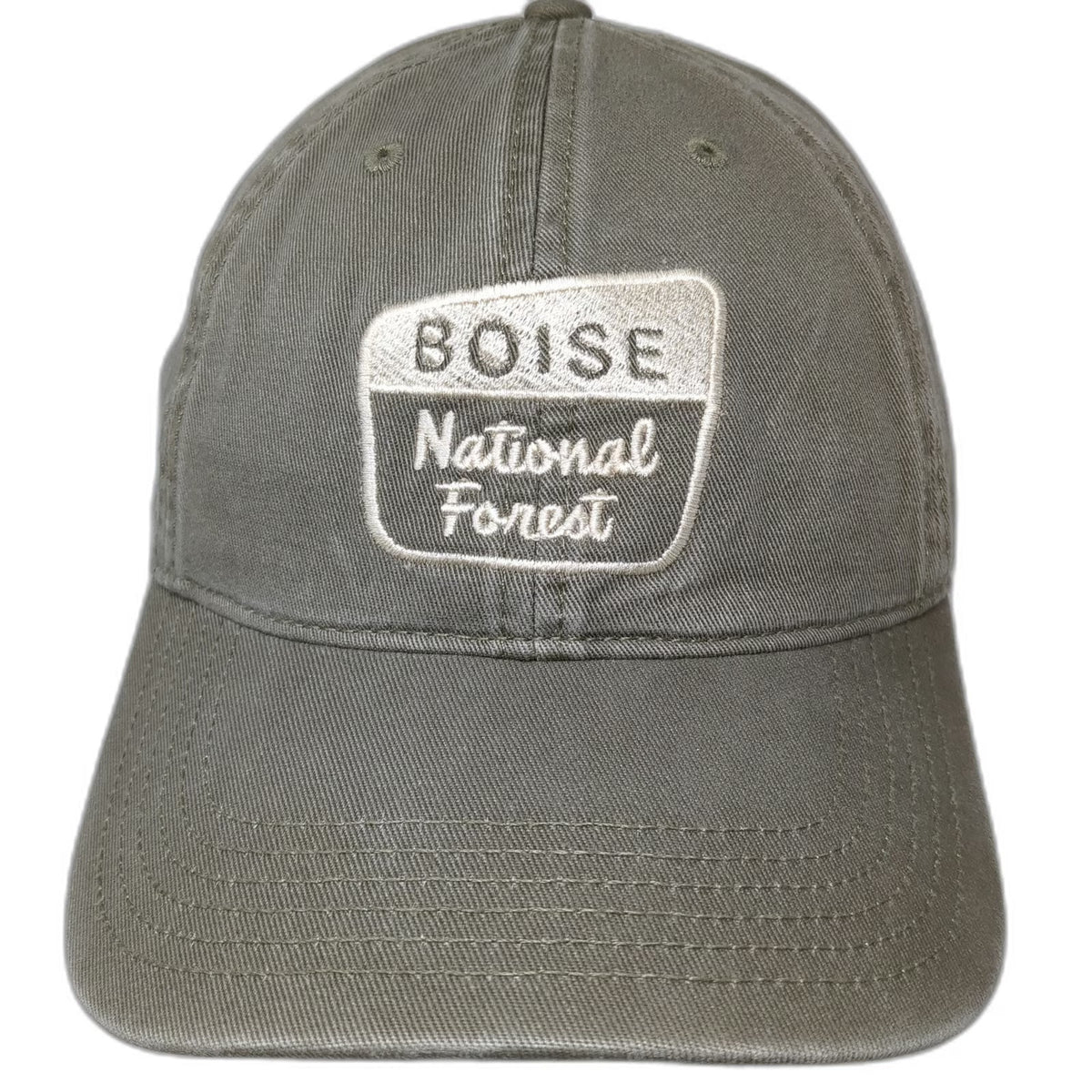 Legacy Boise National Forest Patch Baseball Cap Brown One Size Slideback Hat