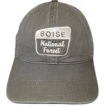 Legacy Boise National Forest Patch Baseball Cap Brown One Size Slideback Hat