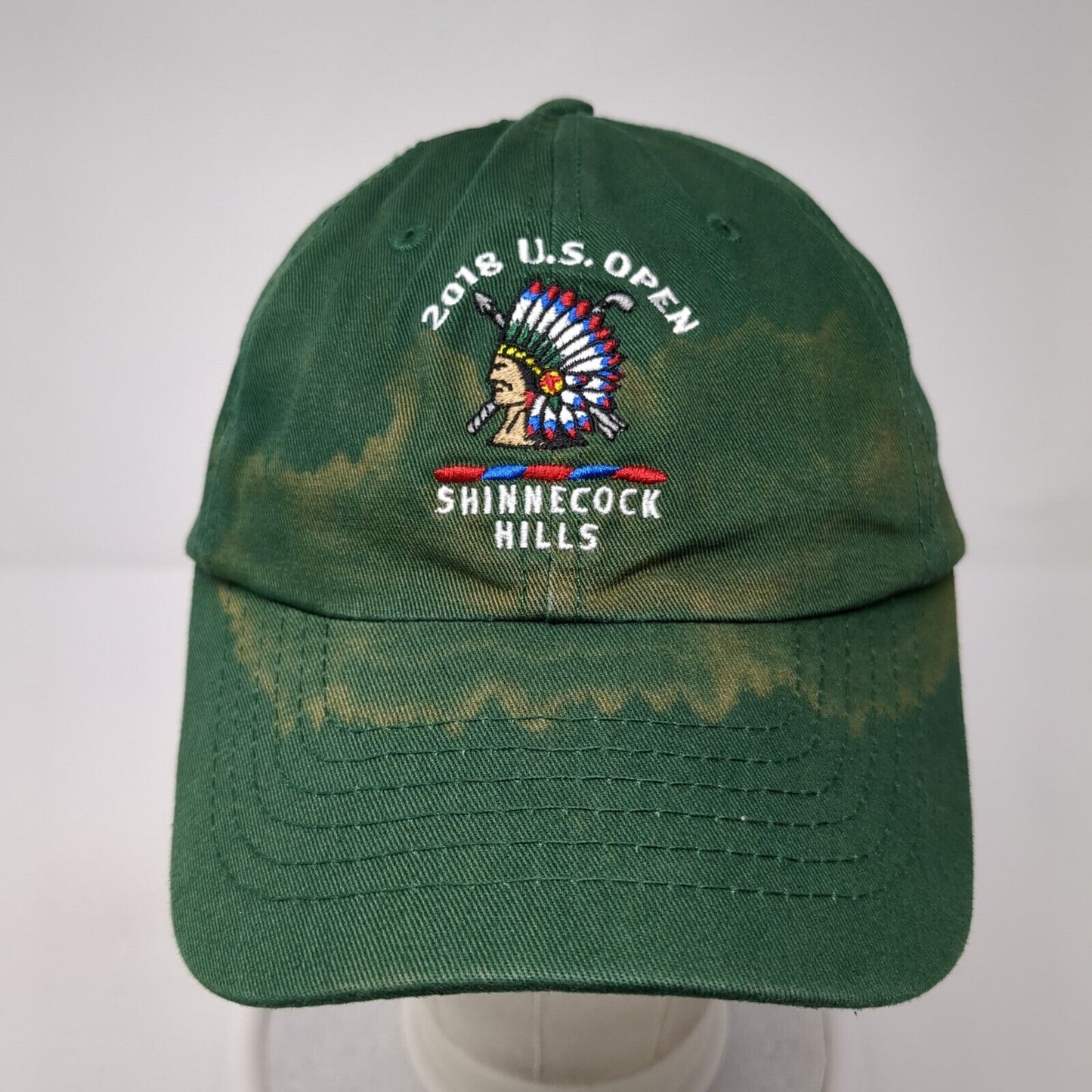 2018 US Open Shinnecock Hills USGA Member Slideback Hat Green OS Adjustable