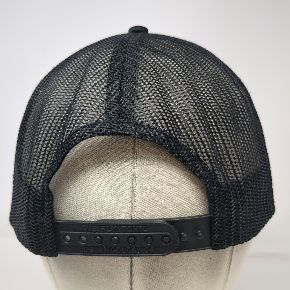 Visibly Toxic Trucker Hat Black One Size USS Blackout 48HR Bender Scrambled Eggs