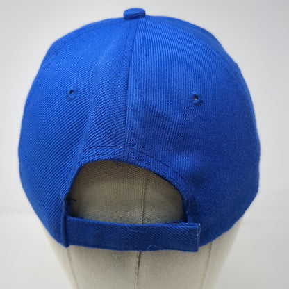 Baseball Cap Blue One Size Embroidered Eagle American Flag Strapback Acrylic Hat