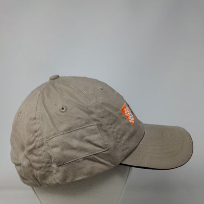 The Home Depot Contractor Services Strapback Hat Tan One Size 6 Panel