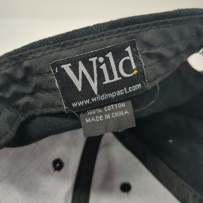 Wild Snap-on Baseball Cap Black One Size Embroidered Logo Mechanic Tool Hat