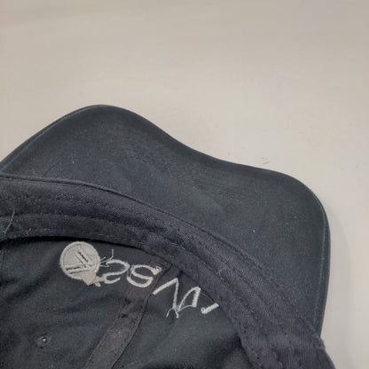 Savvi Slideback Hat Black One Size Adjustable Embroidered Apollo