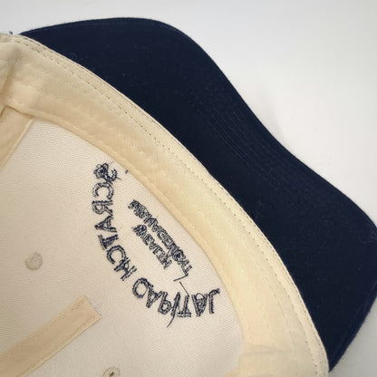 Otto 5 Panel Beige Blue One Size Snapback Hat Boise Scratch Capital Wealth