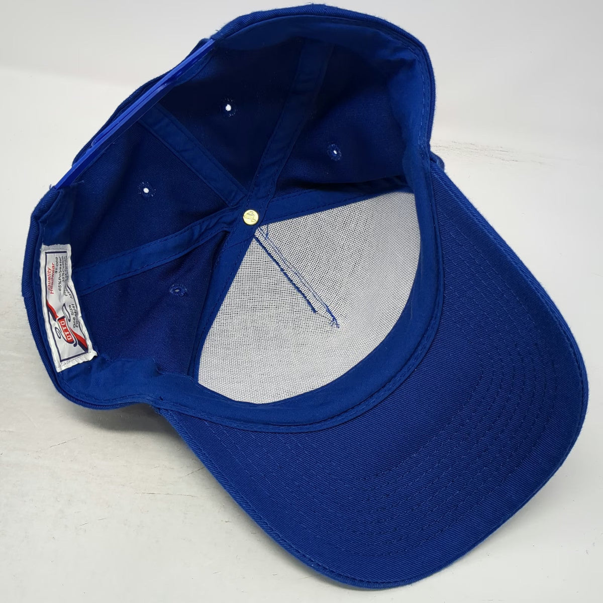 OTTO 5 Panel Blue One Size Snapback Capital Tractor Inc Greenwich Latham NY Hat