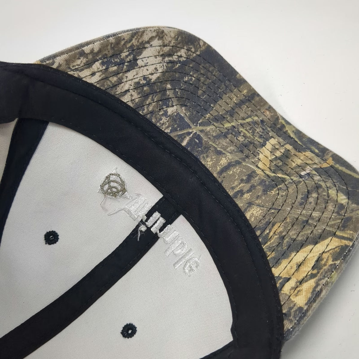Port Authority Trimble Logo Green Camo Baseball Cap One Size Strapback Hat