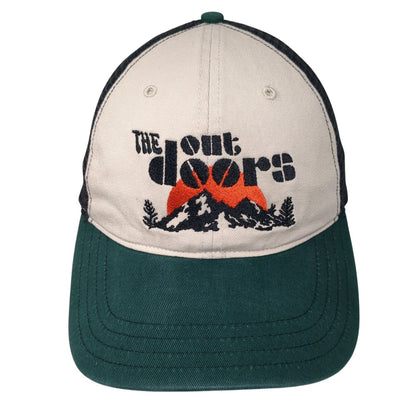The Outdoors Snapback Trucker Hat Multi Large Mesh Back Colorblock