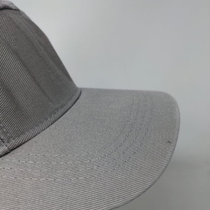 Five Star Slideback 5 Panel Hat Gray One Size Adjustable Solid Blank