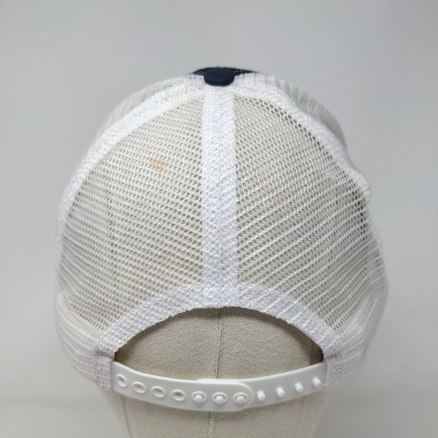 Local #47 Snapback Trucker Hat Blue One Size Embroidered Patriotic Unionwear