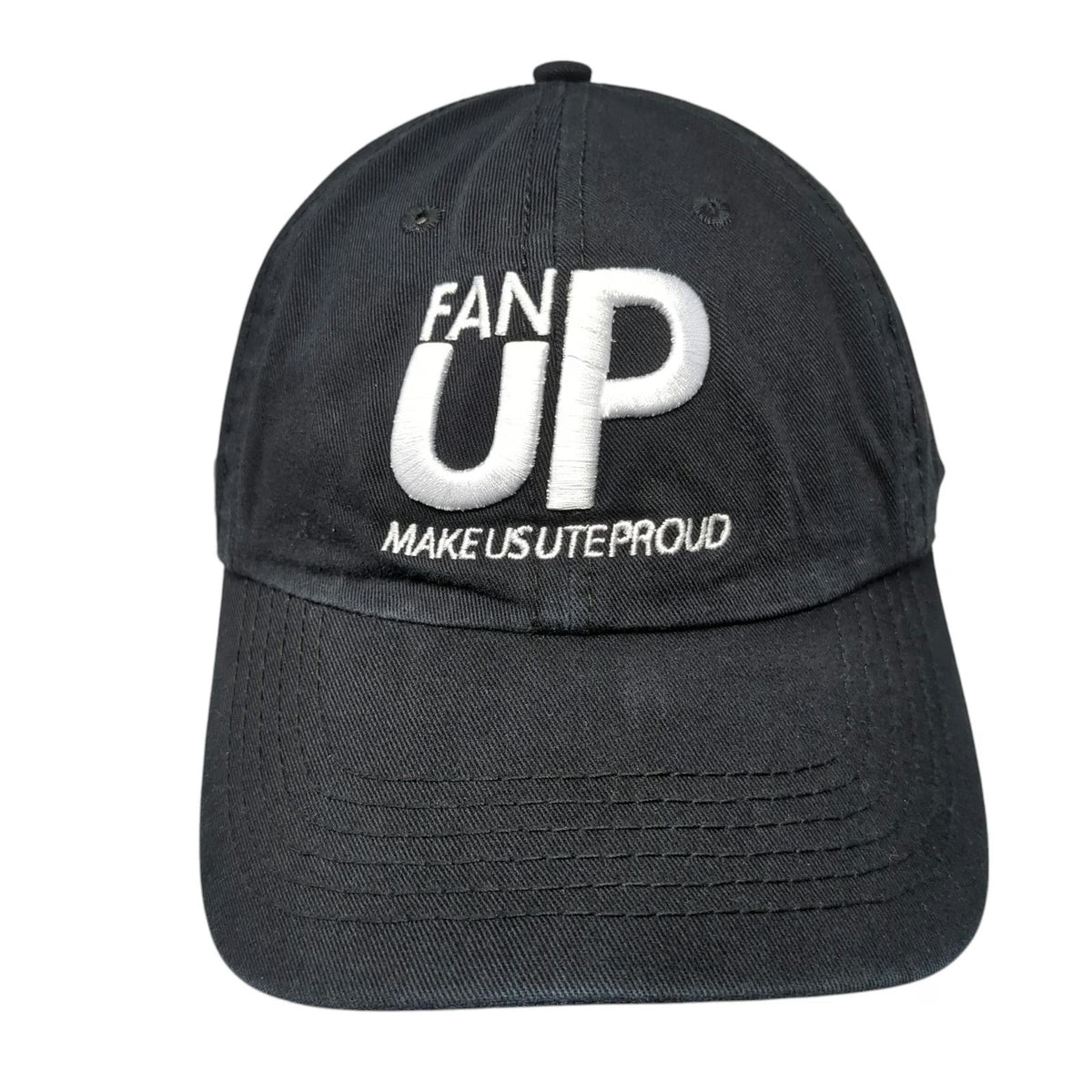 Utah Utes NCAA Top of the World Cap Black One Size Fan Up Make Us Ute Proud Hat