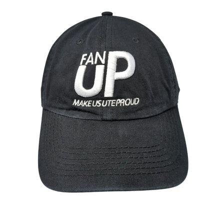 Utah Utes NCAA Top of the World Cap Black One Size Fan Up Make Us Ute Proud Hat