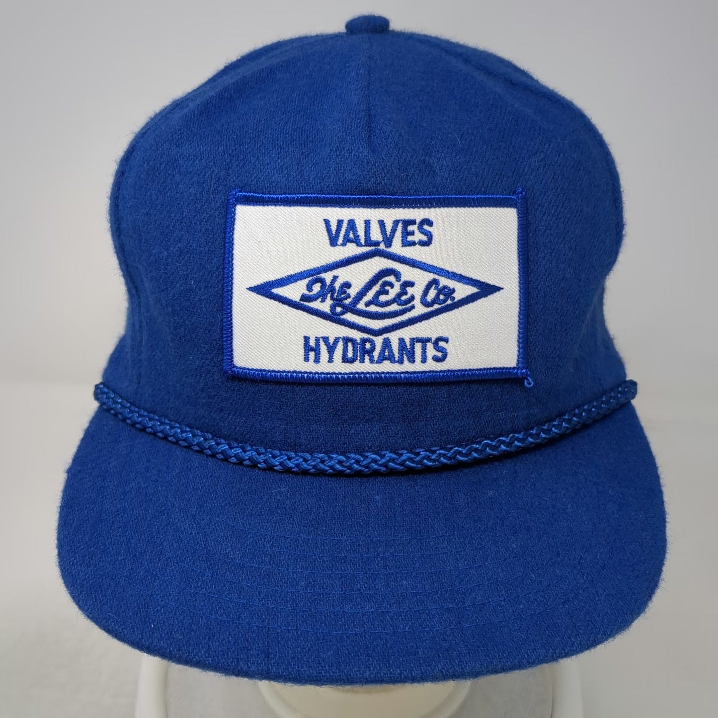 Winner 5 Panel Blue One Size Hat Valves Hydrants The Lee Co Industrial Rope Cord