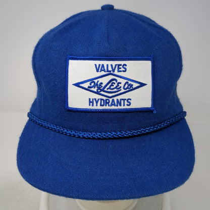 Winner 5 Panel Blue One Size Hat Valves Hydrants The Lee Co Industrial Rope Cord