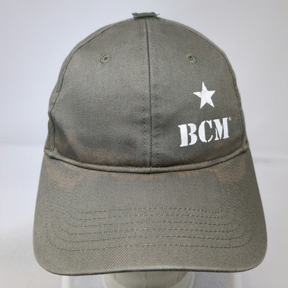 Bravo Co. Baseball Cap Green One Size BCM Star Tactical Logo Strapback Hat