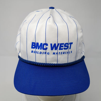 BMC West Building Materials Snapback Hat Multicolor OS Adjustable Rope San Sun