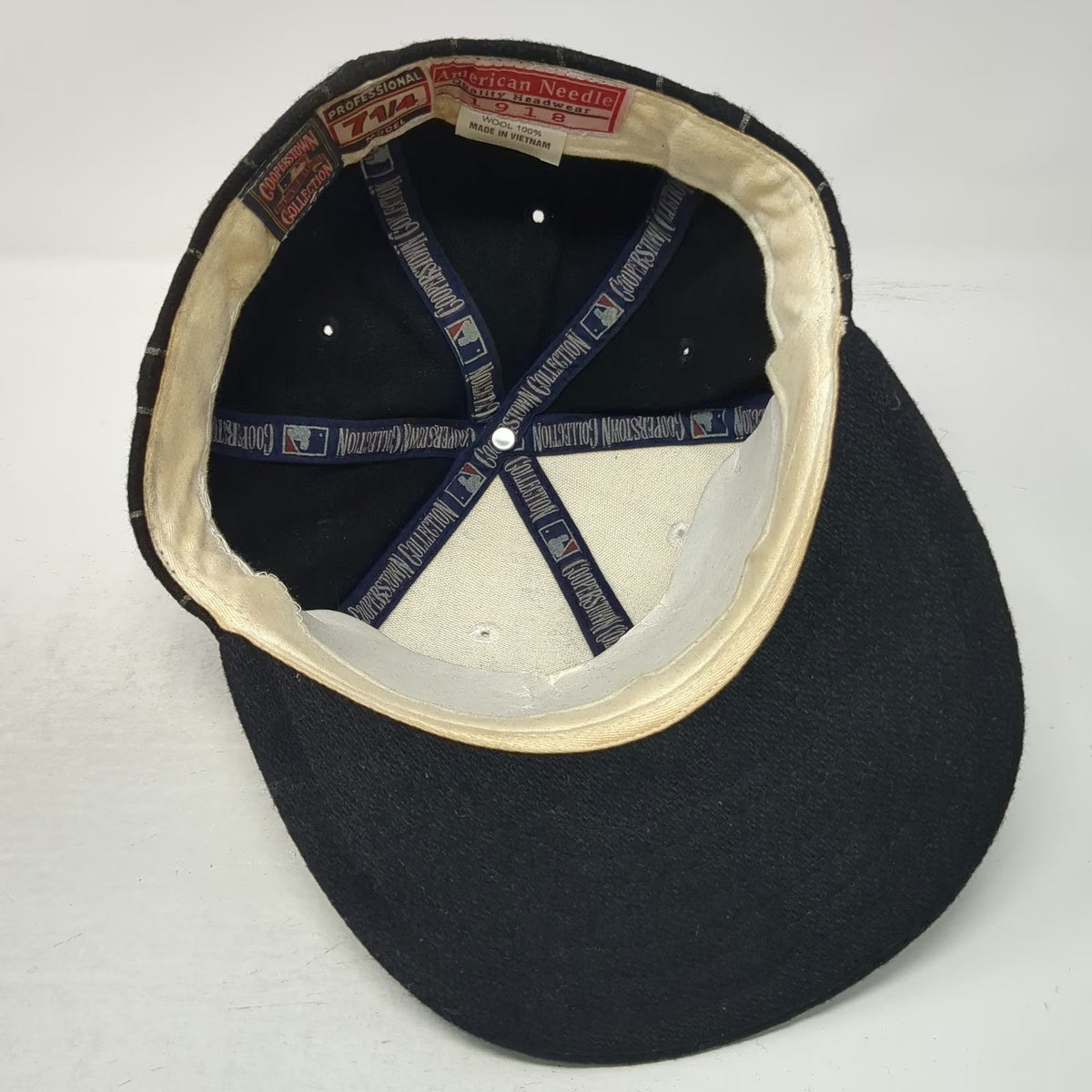 San Francisco Giants MLB American Needle Baseball Cap Black 7 1/4 Wool Hat