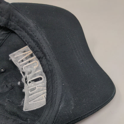 Victoria Sport Slideback Hat Black One Size Adjustable Embroidered 6 Panel