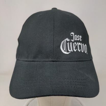 Jose Cuervo Slideback Hat Black OSFM Embroidered Quake City Caps
