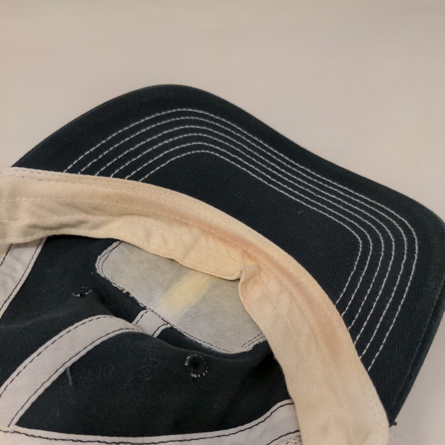 Mary Eddy's Kitchen Lounge Strapback Mesh Back Trucker Hat Black One Size