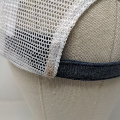 Tommy Bahama Marlin Slideback Trucker Hat Blue One Size Mesh Back