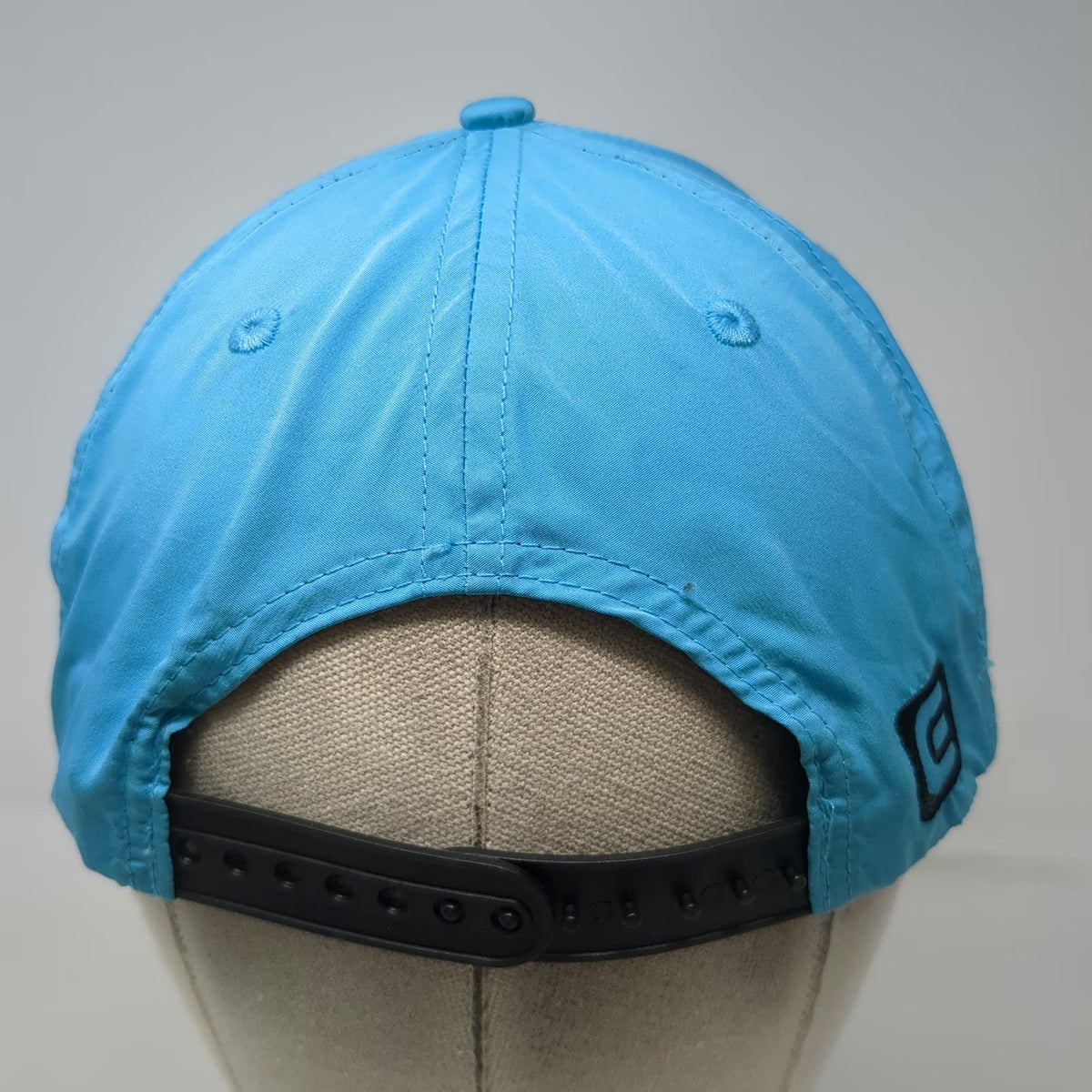 Rockwell 5 Panel Blue One Size Performance Snapback Patch Logo Hat Athletic