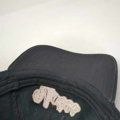 College of Idaho Yotes NCAA Cap Black Purple Gold One Size Hat Adjustable Script