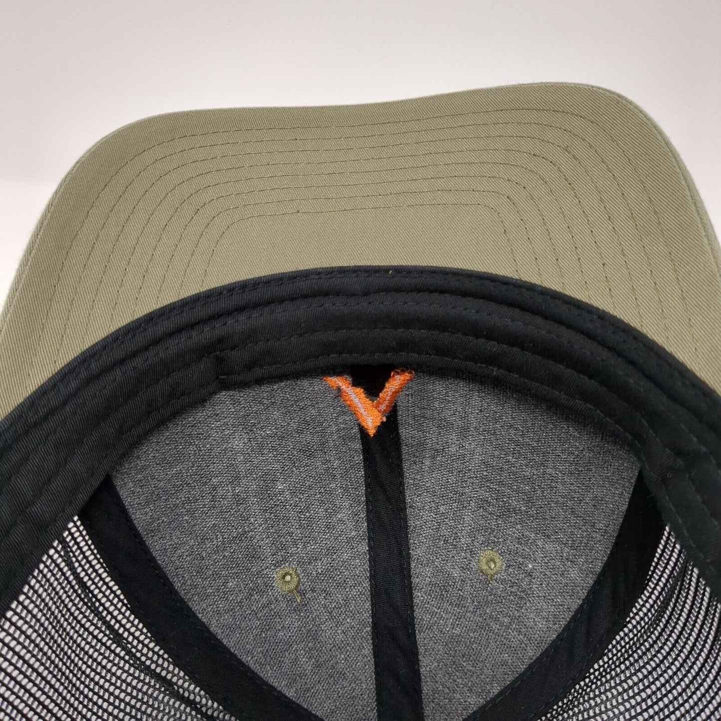 Avimor Snapback Mesh Back Trucker Hat Tan One Size Richardson 6 Panel