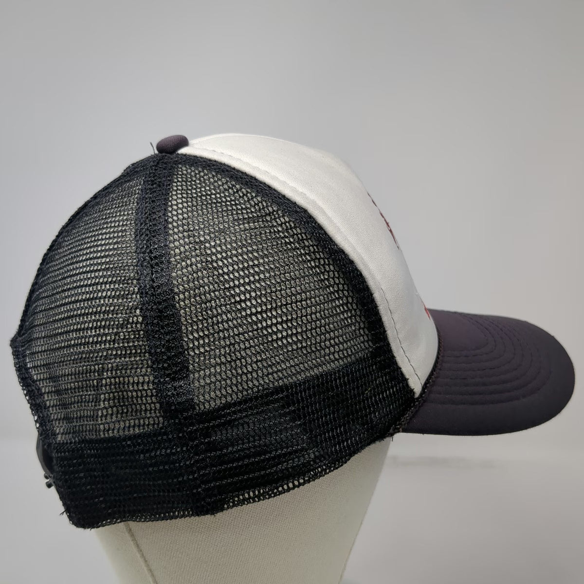 Rip Curl Trucker Hat Purple White One Size Palm Tree Van Surf Mesh Back Hat