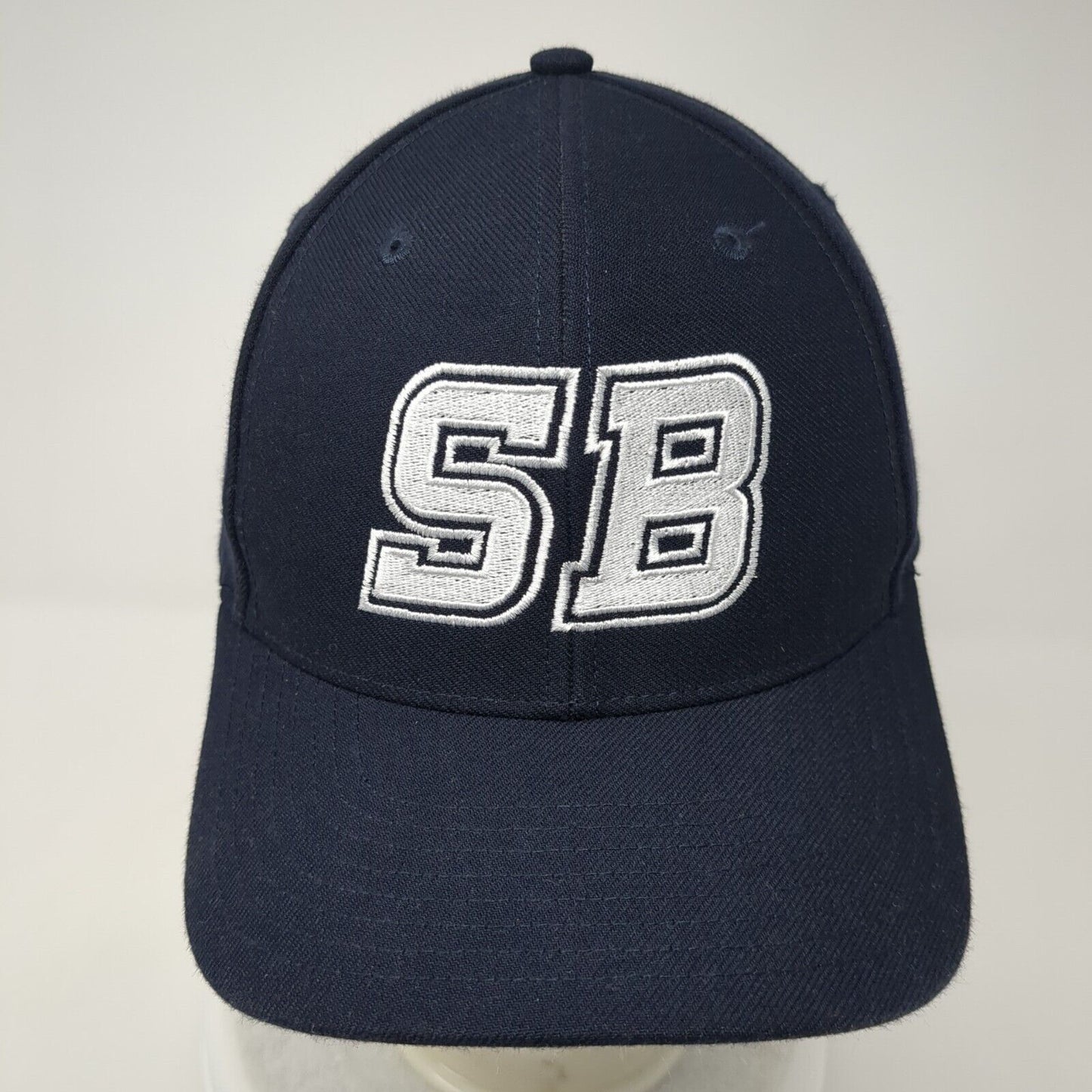 SB Strapback Hat Blue M/L Embroidered Adjustable Richardson Pro 514