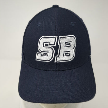 SB Strapback Hat Blue M/L Embroidered Adjustable Richardson Pro 514
