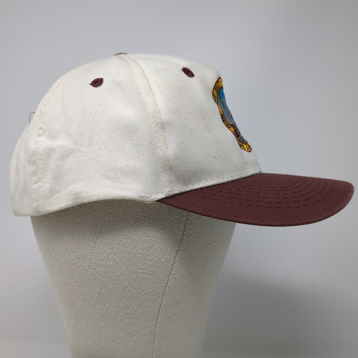 Cobra Caps Snapback White One Size Big Easy Steam Train New Orleans Railroad Hat